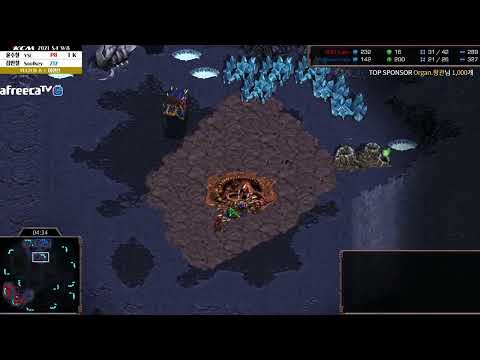 KCM Race Survival 2021 Season 4 Week 8 Set 8 Starcraft Commentary