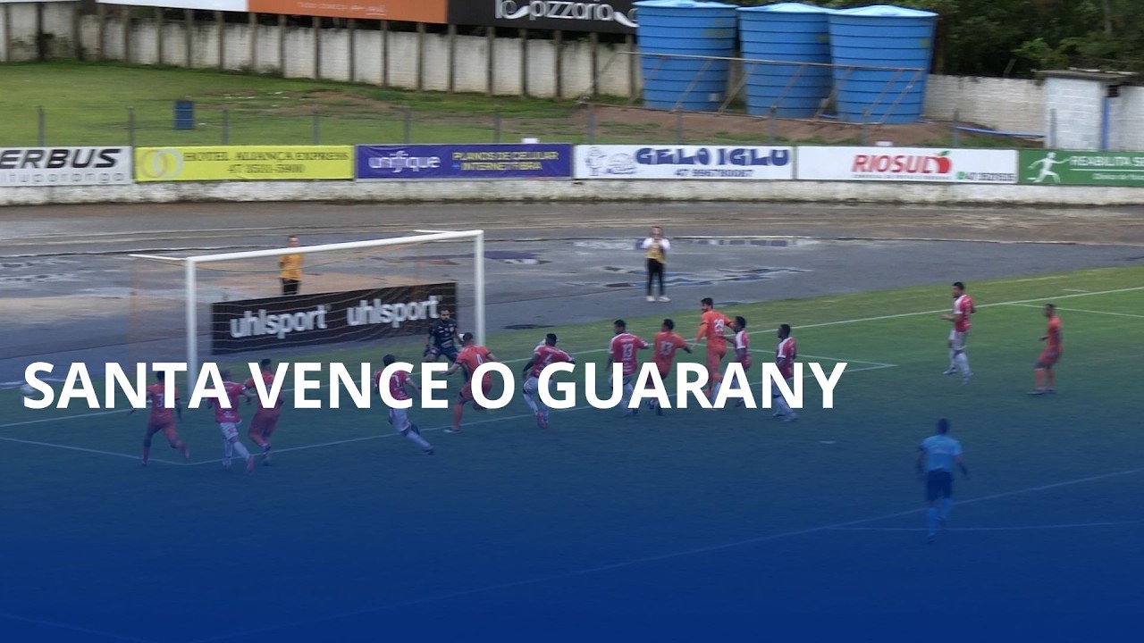 Santa vence o Guarany em casa