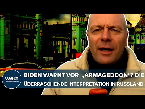 PUTINS KRIEG: Biden warnt vor "Armageddon"? Die überraschende Interpretation in Russland