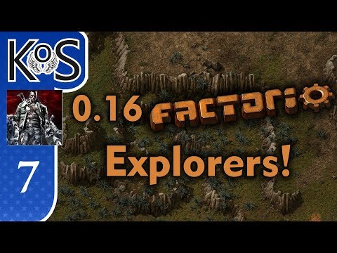 0.16 Factorio Explorers! Ep 7: THE BITER EXPLORATION JOURNEY - Coop with Xterminator, MP Gameplay