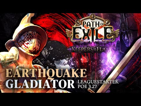 POP EVERY PACK with bleed explosions!! - Earthquake Gladiator Leaguestarter [PoE 3.27]