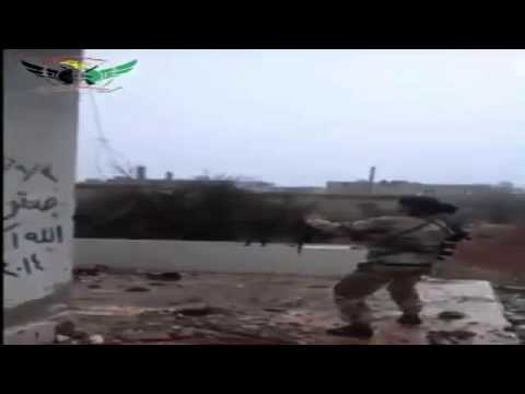 التصدي لقوات النظام من قبل اللواء الثالث على جبهة الشيخ مسكين في ريف درعا