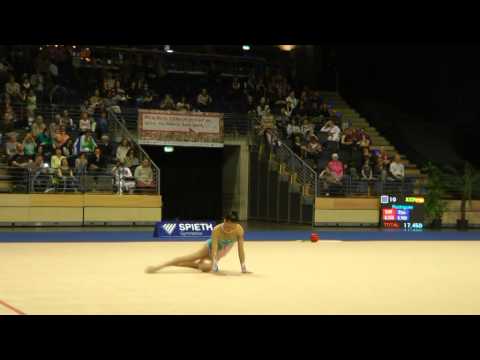 Berlin Masters 2015: Mehrkampf Ball - Jana Berezko-Marggrander (GER)