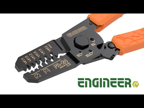 "ENGINEER" PA-24 Precision Crimping Pliers