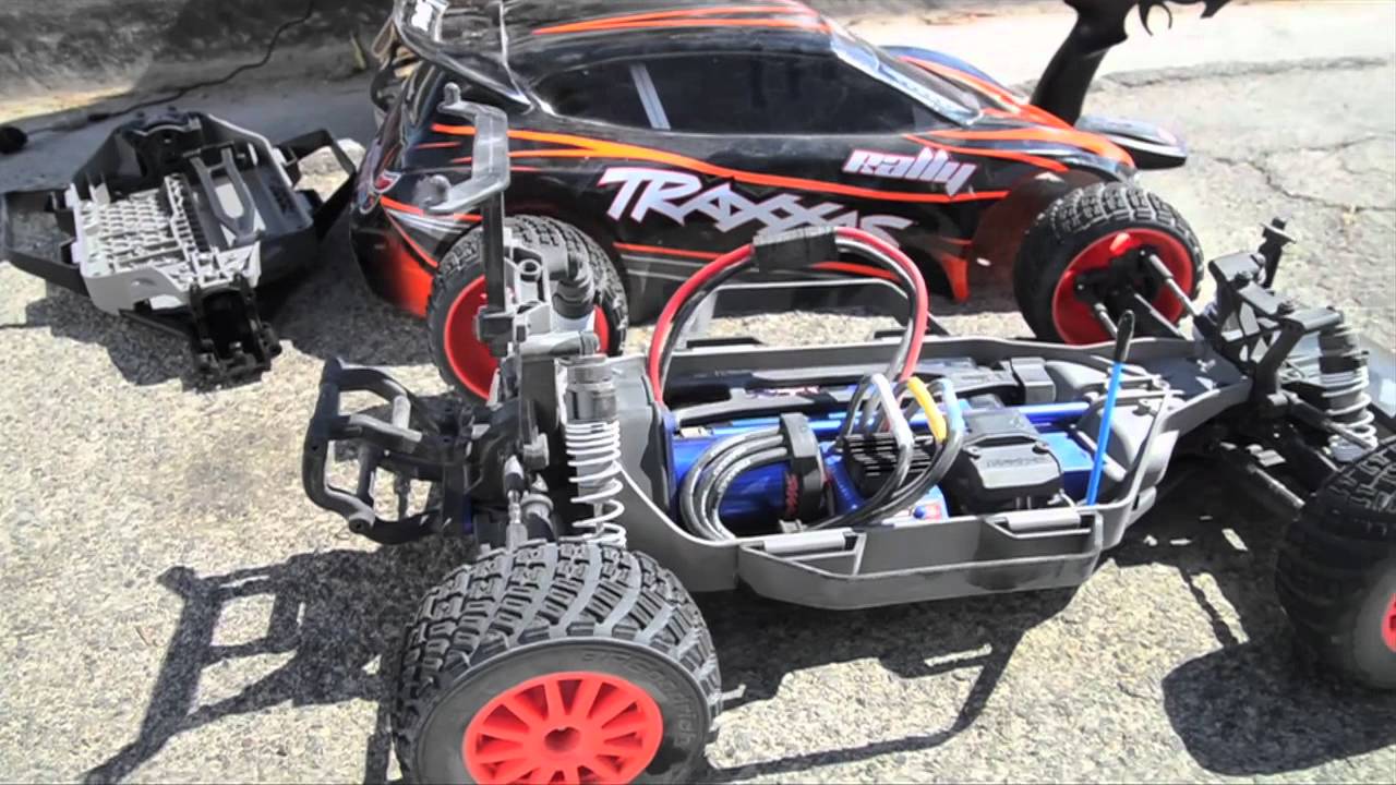 RC auto Traxxas Rally 1:10 4WD VXL TQi Bluetooth