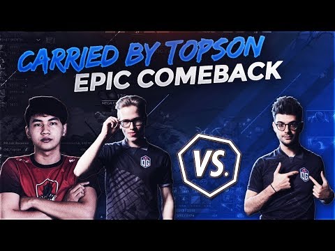 OG.Ceb vs OG.topson & INYOURDREAM RANKED GAME !