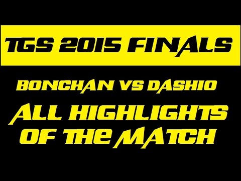 CPT TGS 2015 - USF4 FINALS - BONCHAN VS DASHIO - ALL HIGHLIGHTS -