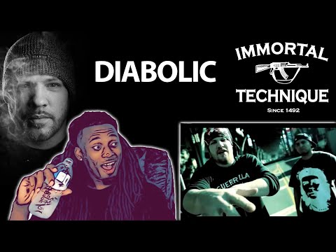 Diabolic ft Immortal Technique - Frontlines [ REACTION ] Some Of The best Rapping Ever!!!