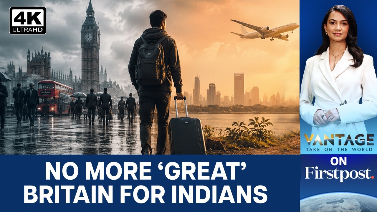 Why Indians Are Leaving The UK As Europe Tightens Immigration | Vantage on Firstpost | 4K