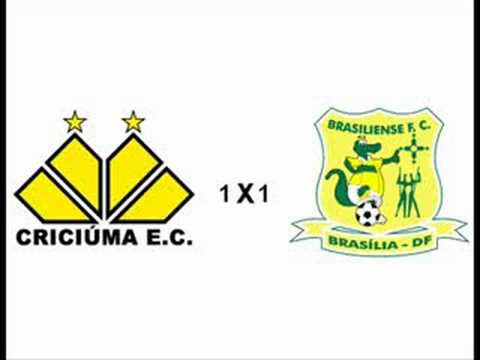 CRICIUMA 3 X 1 BRASILIENSE BRASILEIRÃO SÉRIE B 2008