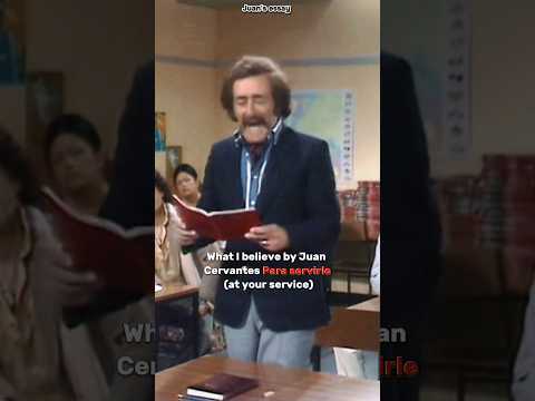 Juan's essay | Mind Your Language #comedy #series #sitcom #learnenglish #school #shorts #class