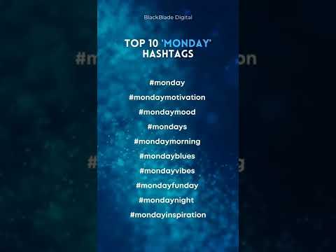 Monday Hashtags Instagram 2022 - Top Hashtags For Instagram Reels - Hashtags For Insta Followers