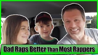 Dad Kills Old School Rap! Better Than Most Rappers Today - Rapping Dad