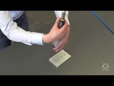 Pneumatic installation tool type P-PSG with prewinder for HELICOIL® thread inserts