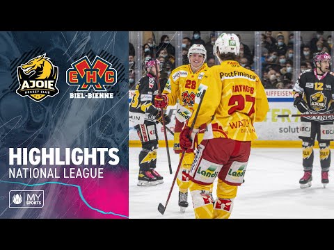 Ajoie vs. Biel 1:4 – Highlights National League