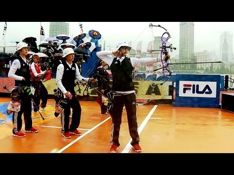 Mexico v Korea – compound women team bronze | Shanghai 2014 Archery World Cup S1