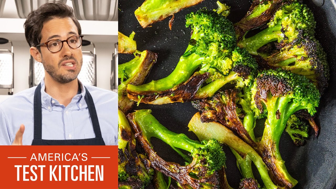 How to Make Skillet Roasted Broccoli