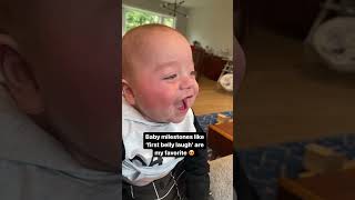 Download lagu By 3-4 months your baby may begin to show you small laughs! Subscribe to my channel for more! mp3