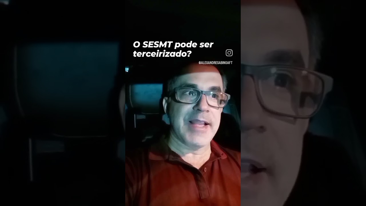 O SESMT pode ser terceirizado?