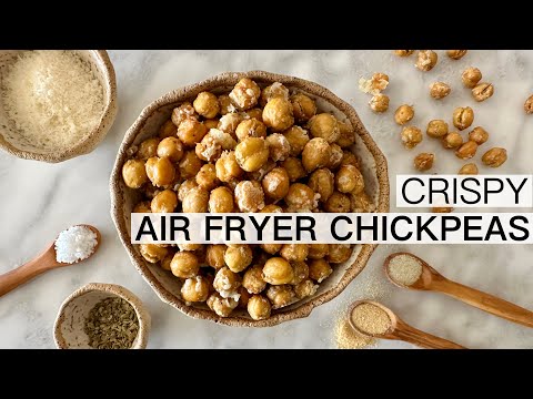 CRISPY AIR FRYER CHICKPEAS