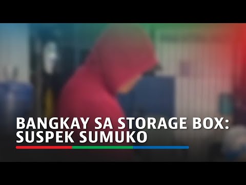 Suspek sa pagpatay ng babae sa storage box sumuko | ABS-CBN News