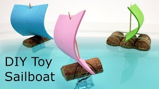 DIY Toy Sailboat | STEM Activity