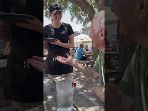 Do You Remember Me? Funny Waitress Reaction!