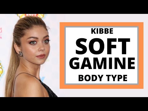 KIBBE SOFT GAMINE BODY TYPE CLOTHES, STYLE AND MAKEUP