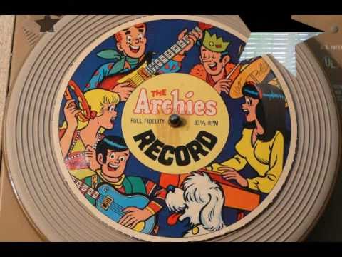 Hide and Seek - The Archies (Cardboard Cereal Box Record)