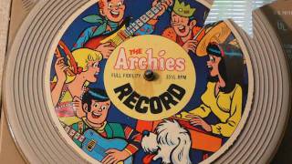 Hide and Seek - The Archies (Cardboard Cereal Box Record)
