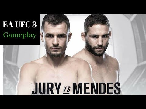 UFC Fight night 133| Fighter Chad Mendes đập chết cụ Fighter Myles Jury trên võ đài MMA