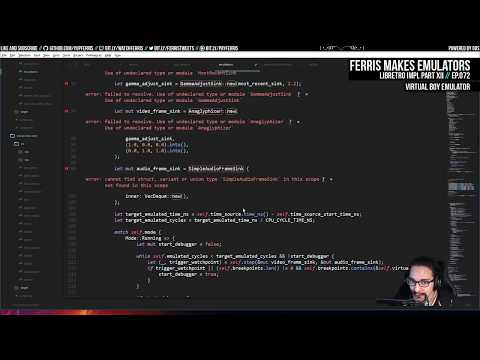 Ferris Makes Emulators Ep.072 - Libretro Impl Part XII