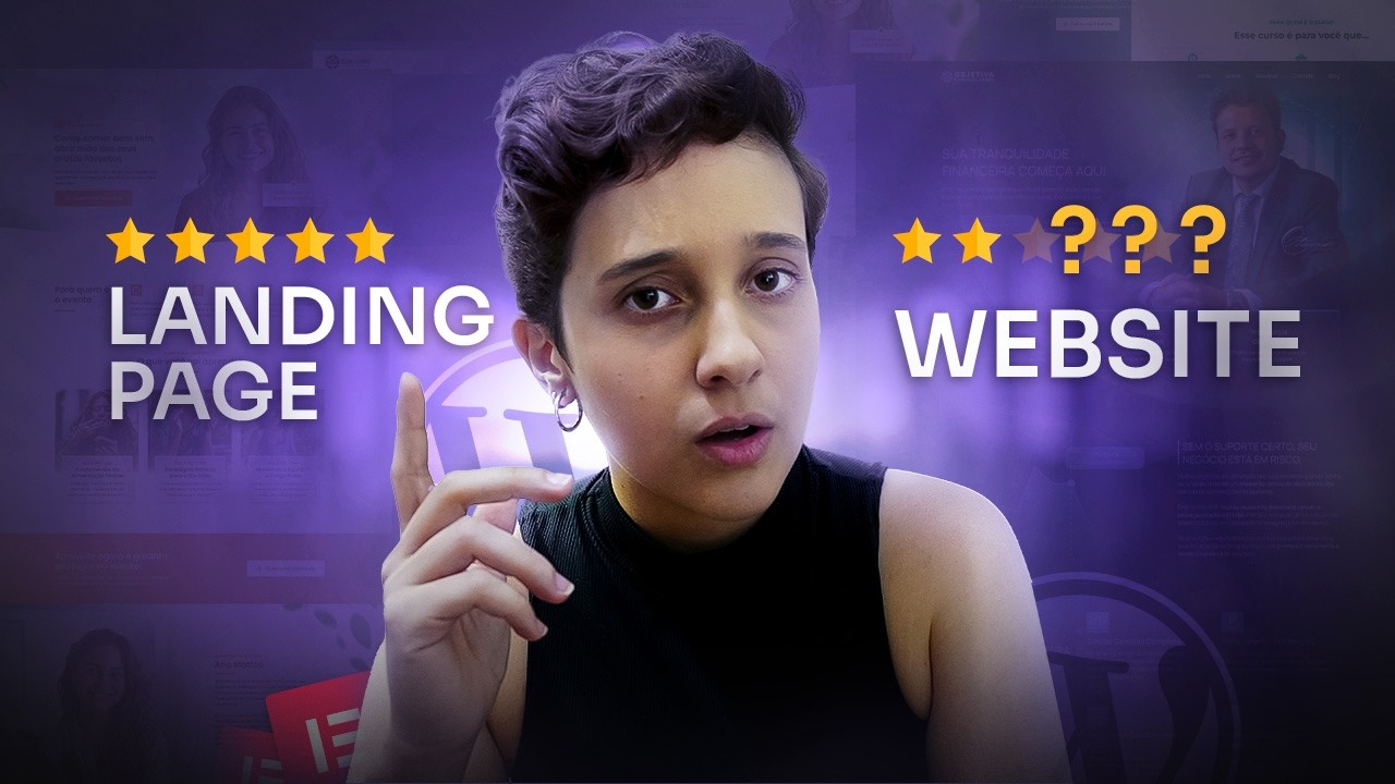 SITE ou LANDING PAGE | Qual é o melhor?