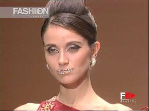GIANNI CALIGNANO Haute Couture Fall 2003 2004 - Fashion Channel