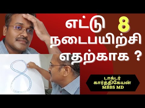 How to do figure of 8 infinity walking in tamil | Doctor Karthikeyan