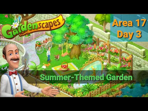 Area 17 Day 3 | Playrix Gardenscapes