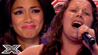 Sam Bailey&#39;s WHO&#39;S LOVING YOU Cover Brings Judges TO TEARS!