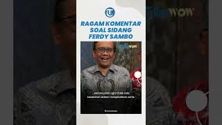 Macam-macam Komentar Mahfud MD, Wakapolri hingga Eks Hakim Agung soal Sidang Ferdy Sambo