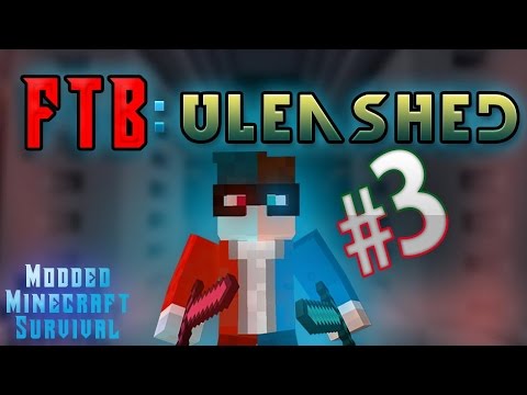 Minecraft: Feed the Beast Unleashed | Ep.3 - "БОРОВНИЦИ" /w aFluffyKikica