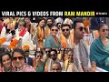 Viral Moments From Ram Mandir From Alia Ranbir Vicky Katrina Posing To Kangana Vivek Reuniting