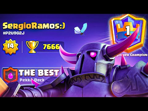 This PEKKA DECK is #1 IN THE WORLD! 🌎🥇