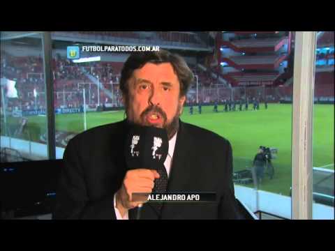 El análisis de Independiente 4 - Lanús 1. Fecha 16. Torneo Primera División 2014. FPT