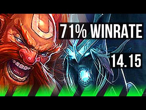 GRAGAS vs KARTHUS (JGL) | 71% winrate, Godlike | VN Master | 14.15