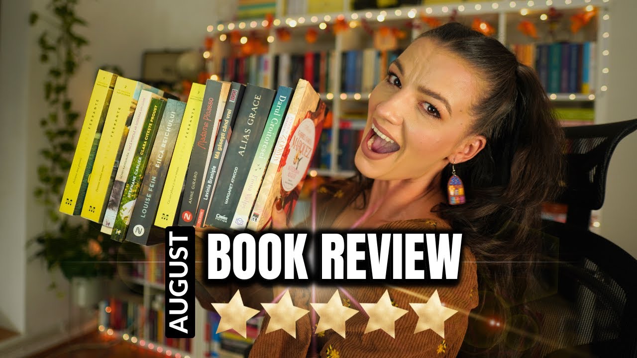 Book Review 📚 11 carti citite in AUGUST 🍂 Tetralogia Napolitana