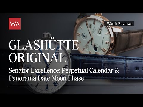 Glashütte Original Senator Excellence Perpetual Calendar & Panorama Date Moon Phase Line Extension