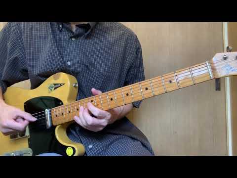 Guitar practice - Allen Hinds "Falling Up" guitar solo Bar.132