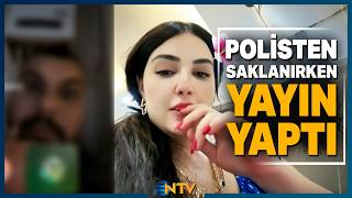 Canlı Yayında Kapısı Çalındı: 215 Suç Kayıtlı Kadın Yakalandı! | NTV
