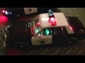 California Highway Patrol Dodge Police Car With Lights 1 24 Scale