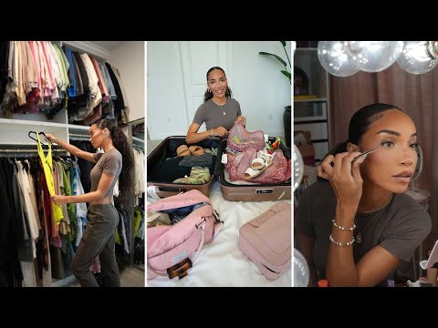 How I  Packed for Vacation! Shopping, Styling Outfits & Beauty Routine!