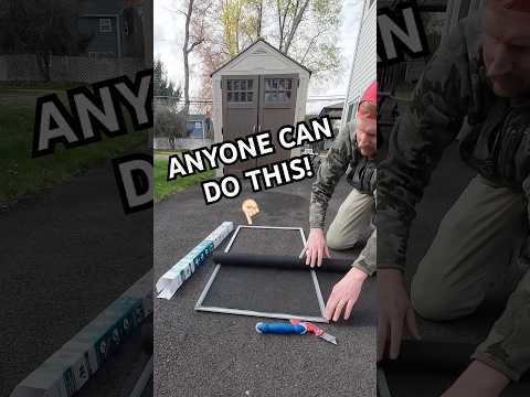 Window Screen Repair Kit From Home Depot Is A Good Deal! #howto #tutorials #window #screen #repair